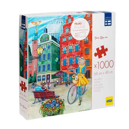 Peliko Jigsaw Puzzle 1000 Pieces Terttu Raja-aho: Stockholm | Martinex
